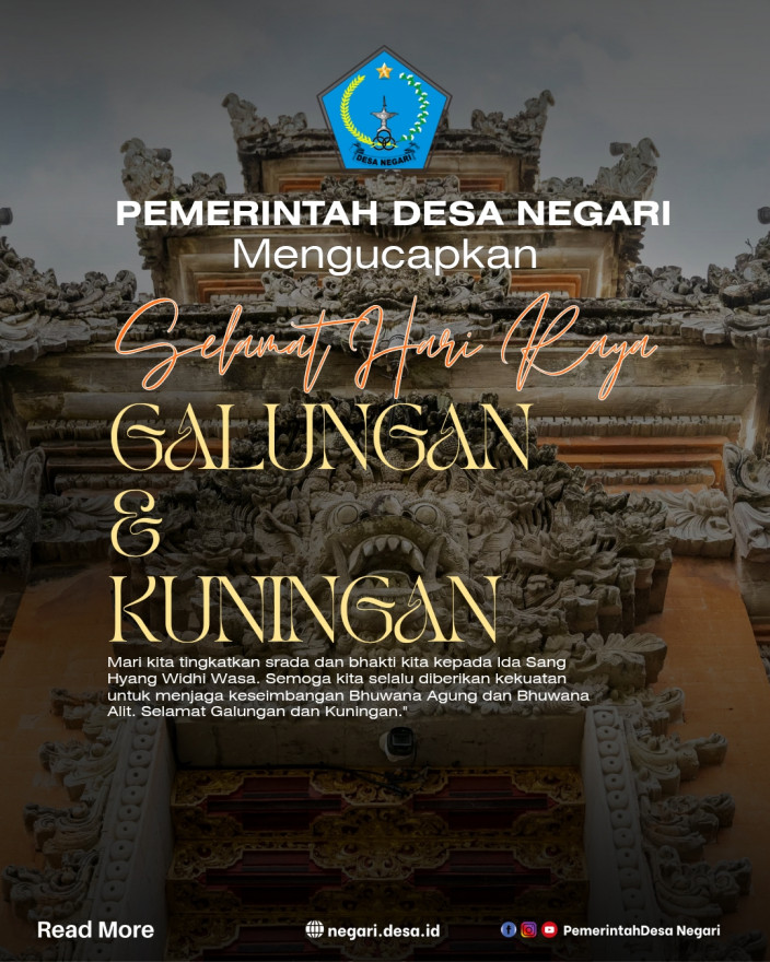 Rahajeng Galungan dan Kuningan